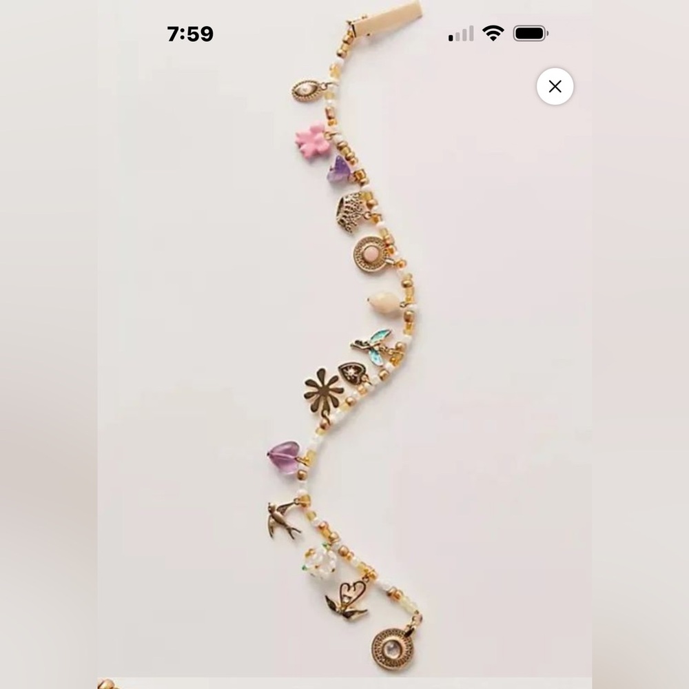Free People Braid In Charm Hair Clip. NWT